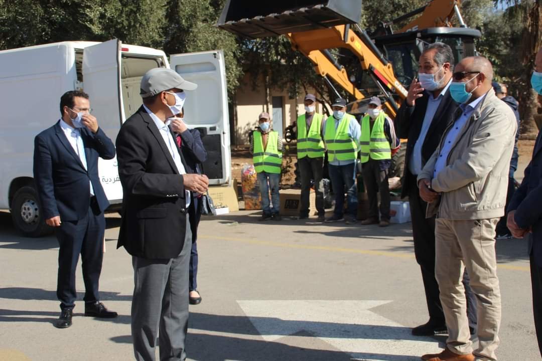 إعطاء الانطلاقة لتدبير قطاع  النظافة من طرف شركة التنمية المحلية  مرافق بركان.