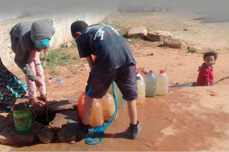 دواوير جماعة بالحوز مهددون بأزمة عطش حادة .