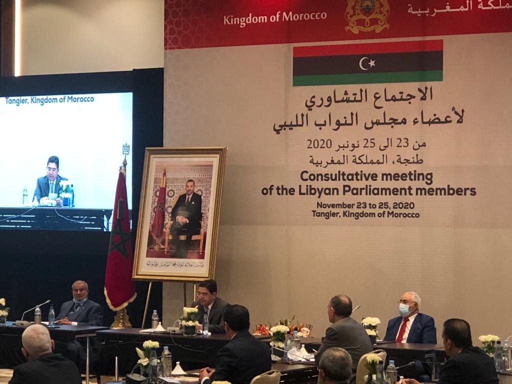 ناصر بوريطة: ”الاجتماع التشاوري لمجلس النواب الليبي بطنجة يعكس الإرادة الراسخة للمملكة المغربية لحلحلة الأزمة الليبية”