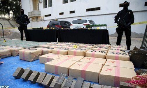 تطوان: توقيف شبكة إجرامية تنشط في التهريب الدولي للمخدرات والمؤثرات العقلية.