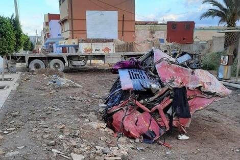قتيل وجرحى في حادثة سير خطيرة بمدخل مدينة الكارة بإقليم برشيد.
