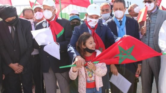 وفد الوزير ”سعيد امزازي” القادم من الكركرات يتعرض لحادث سير خطير