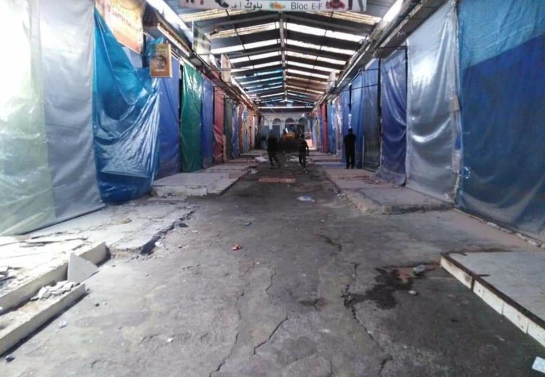 البيضاء..إعادة تهيئة السوق الشعبي “القريعة” بغرض تنظيم الأنشطة التجارية
