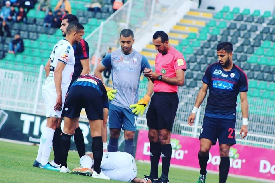 *البياض ينهي مباراة المغرب التطواني ويوسفية برشيد*