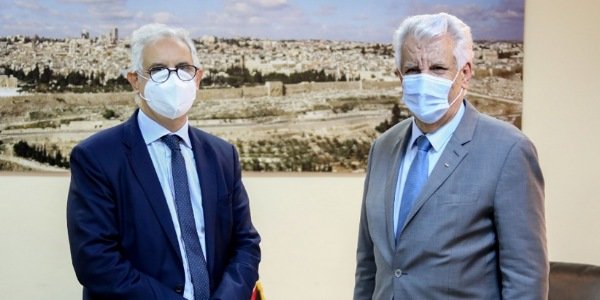 خلال استقباله لحزب الاستقلال.. السفير الفسطيني: المغرب لم يبخل يوما في توفير الدعم والإسناد لشعبنا