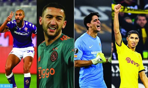 ترشيح 4 لاعبين مغاربة لنيل جائزة أفضل لاعب مغاربي لمجلة “فرانس فوتبول”