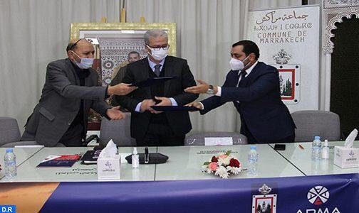 مراكش .. توقيع الاتفاقية المؤطرة لتدبير قطاع النظافة