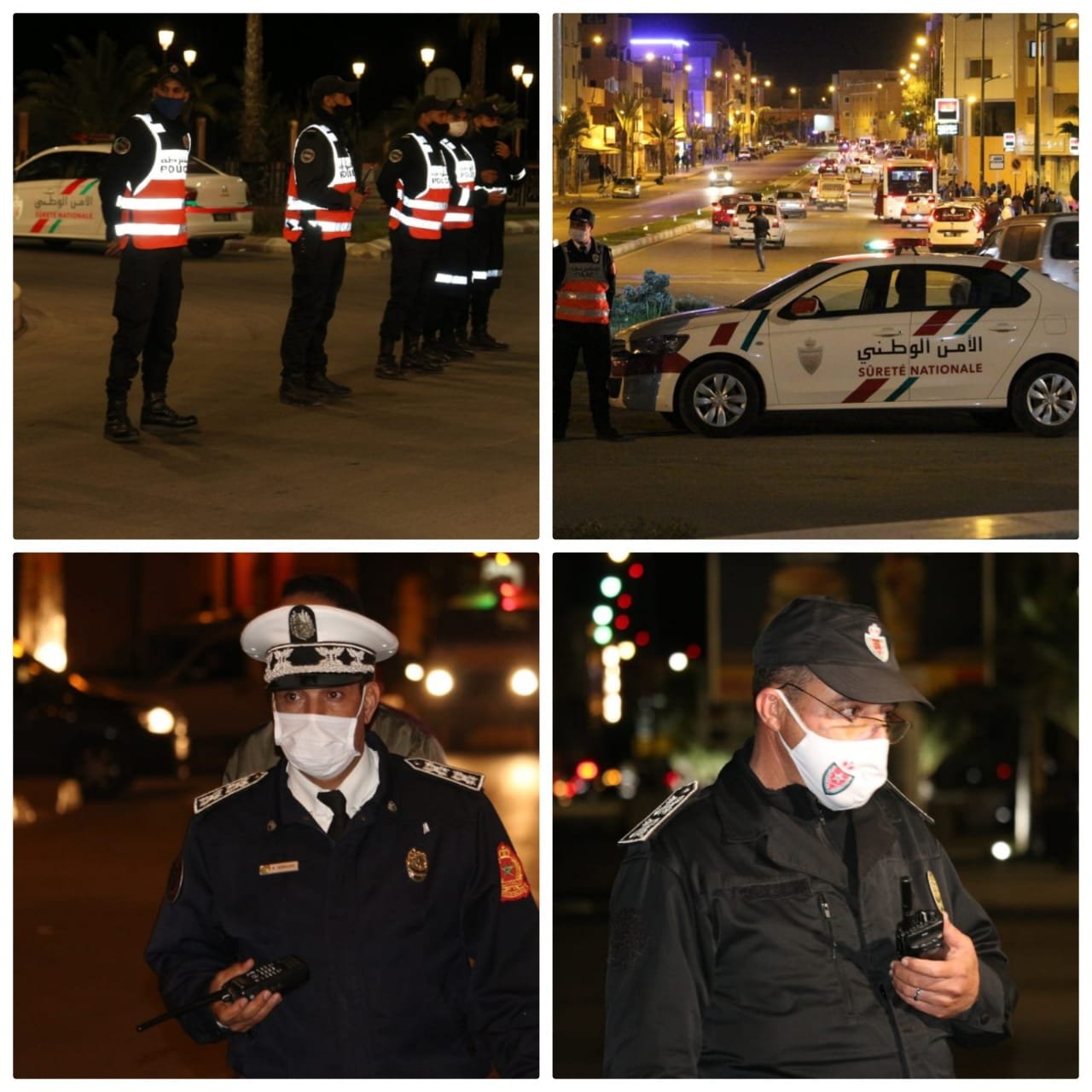 العيون .. في فترة الحجر الصحي وبالتزامن مع دخول سنة 2021 والي الأمن يقف على جميع ترتيبات المتعلقة بالحجر الصحي .