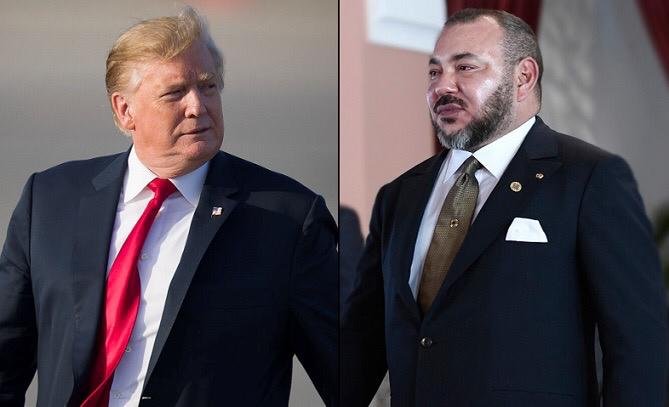 إعتراف الولايات المتحدة بمغربية الصحراء تحقق بفضل المجهود الدبلوماسي لجلالة الملك.