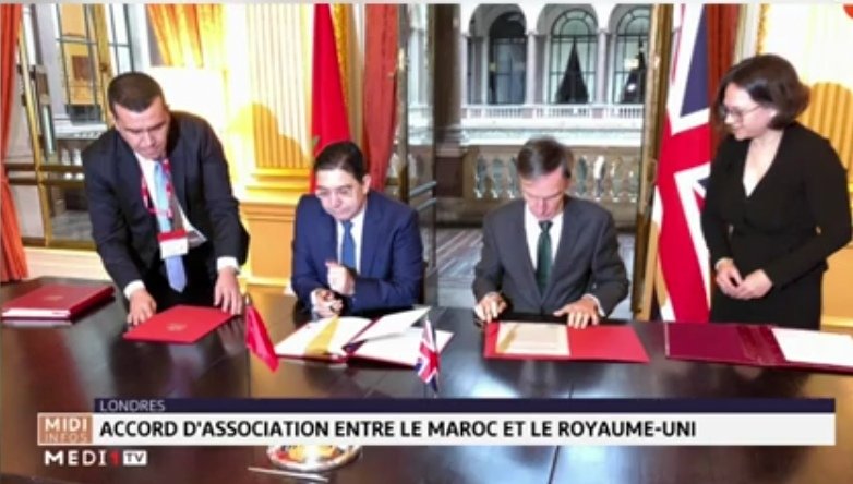 الصفعات تتوالى على أعداء الوطن.. بريطانيا توقع اتفاقية تجارية مع المغرب تشمل منتجات من أقاليم الصحراء المغربية