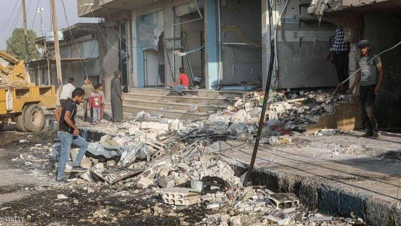 قتلى وجرحى مدنيين في اعتداء إرهابي شمالي سوريا
