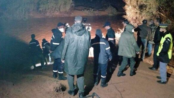 كلميم.. سيارة خفيفة جرفتها سيول ”وادي صياد” تستنفر السلطات المحلية