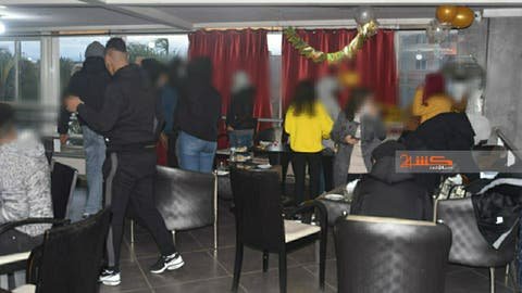 مداهمة مقهى وايقاف ازيد من 20 مدعوا لحفل عيد ميلاد بمراكش