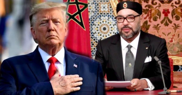 ترامب يمنح الملك محمد السادس وسام الاستحقاق من الدرجة الأولى .