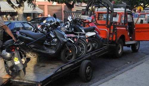 طنجة: السلطات الأمنية تشن حملة شرسة على الدراجات النارية
