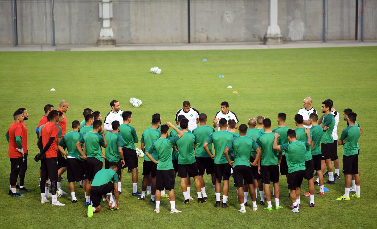 المنتخب المحلي يضع آخر اللمسات قبل تدشين مشاركته في الشان أمام الطوغو