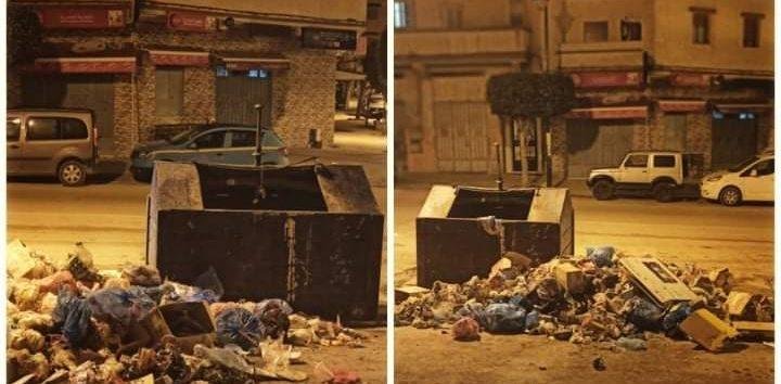قِلة حاويات النفايات يثير سخط ساكنة منطقة درادب بمدينة طنجة