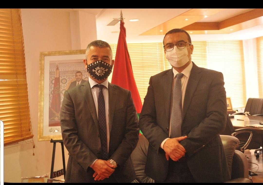 وزير الشغل والإدماج المهني يستقبل  المندوب العام لحكومات Wallonie وفيديرالية Wallonie-Bruxelles بالرباط
