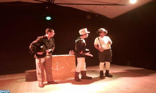 كلميم ..تصوير مسرحية “نصراني ف تراب البيظان”