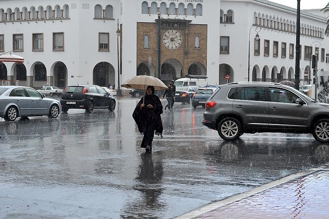 مقاييس التساقطات المطرية المسجلة بالمملكة خلال الـ24 ساعة الماضية