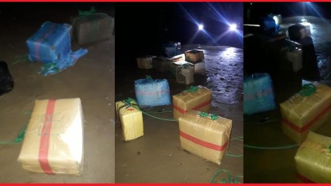 أمن طنجة يفتح بحثا لتحديد المتورطين في محاولة تهريب كميات من المخدرات بشاطئ “المريسات”