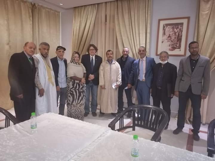 إيغناسيو ألتاميرانو منسق ”المجموعة الدولية لإعادة توحيد الصحراويين GIRS”  ضيف شرف بالعيون