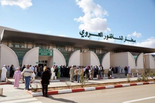 مطار الناظور…انخفاض حركة النقل الجوي ب 64 في المائة خلال عام 2020