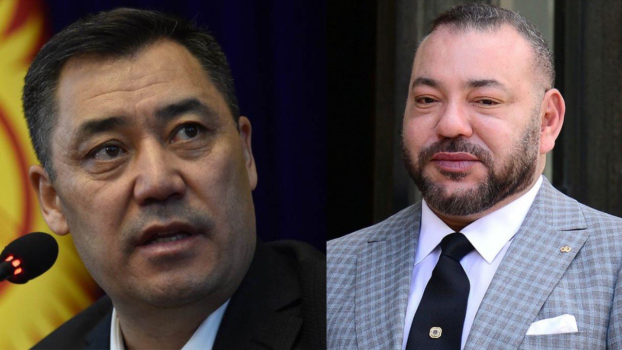 جلالة الملك يهنئ صادير جاباروف بمناسبة تنصيبه رئيسا للجمهورية القرغيزية