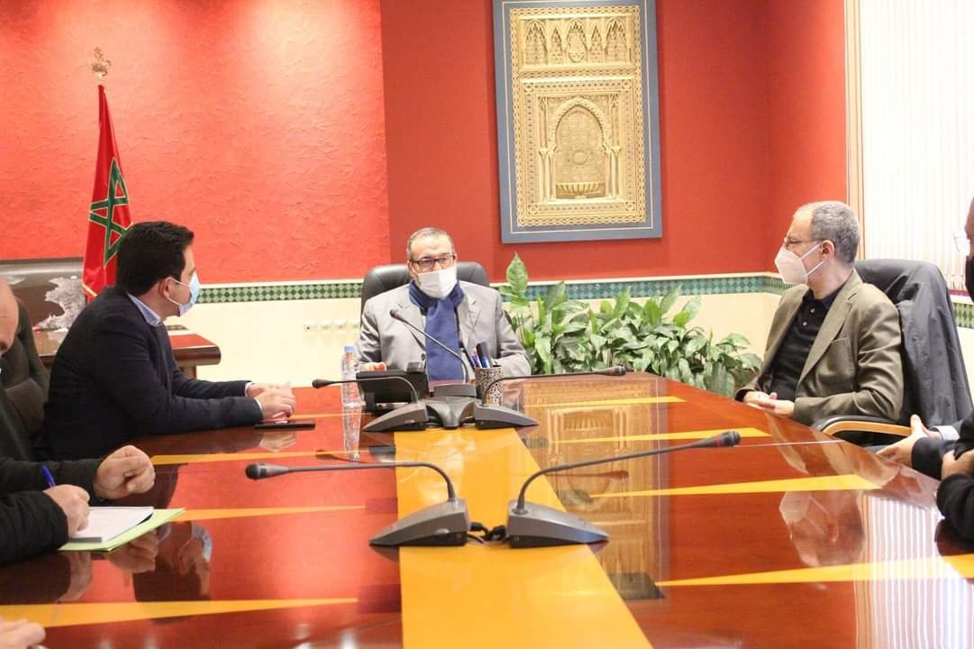 عمدة مدينة طنجة في لقاء تواصلي مع جمعية المنطقة الصناعية بطنجة_ امغوغة