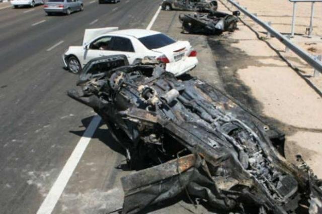 مصرع 10 أشخاص وإصابة 8 بجروح باصطدام مركبتين في الهند.