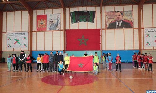 تجمع انتقائي لاختيار منتخب العصبة الجهوية كلميم واد نون كرة القدم للصغار