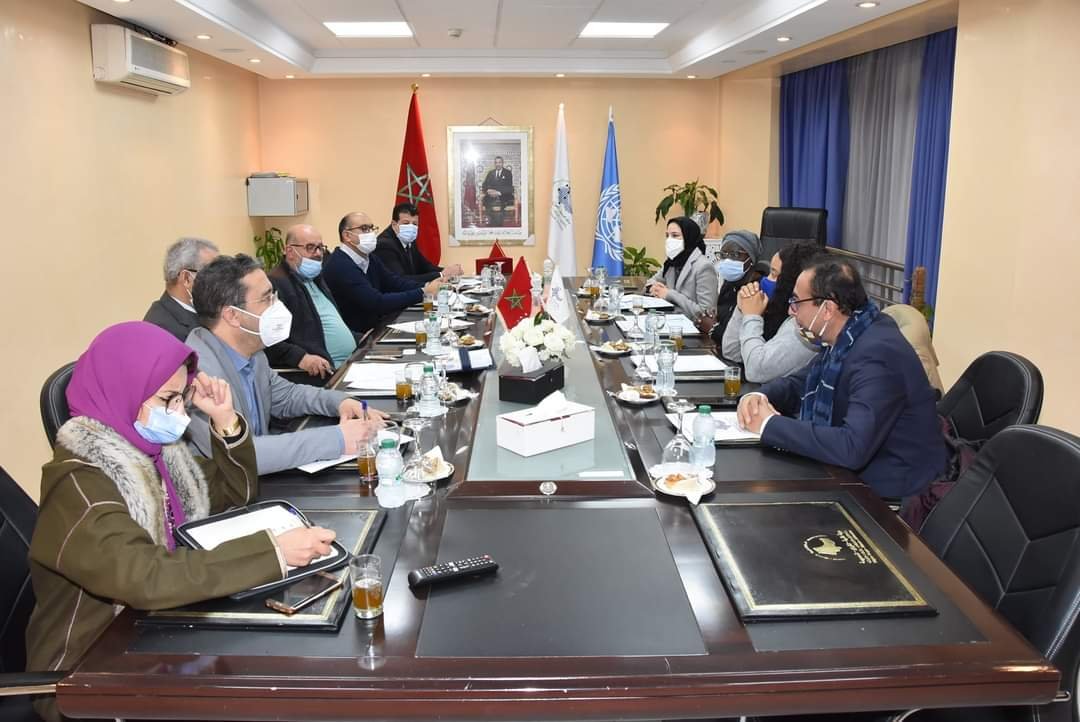 نائب رئيسة جهة طنجة يجتمع بوفد من الأمم المتحدة لخدمات المشاريع لجهة الشمال