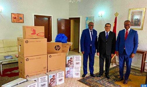 المغرب يمنح هبة من المعدات المعلوماتية لوزارة الشؤون الخارجية ”الكونغو الديموقراطية”