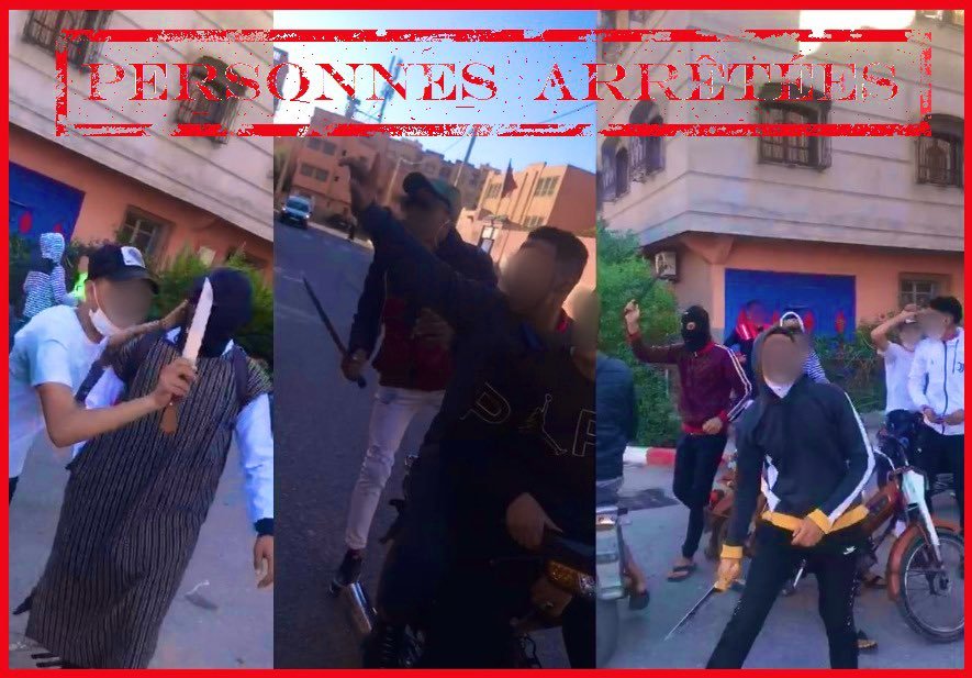 السيبة..شبّان محيحين بالسيوف حدا ثانوية فمراكش والأمن يتدخل