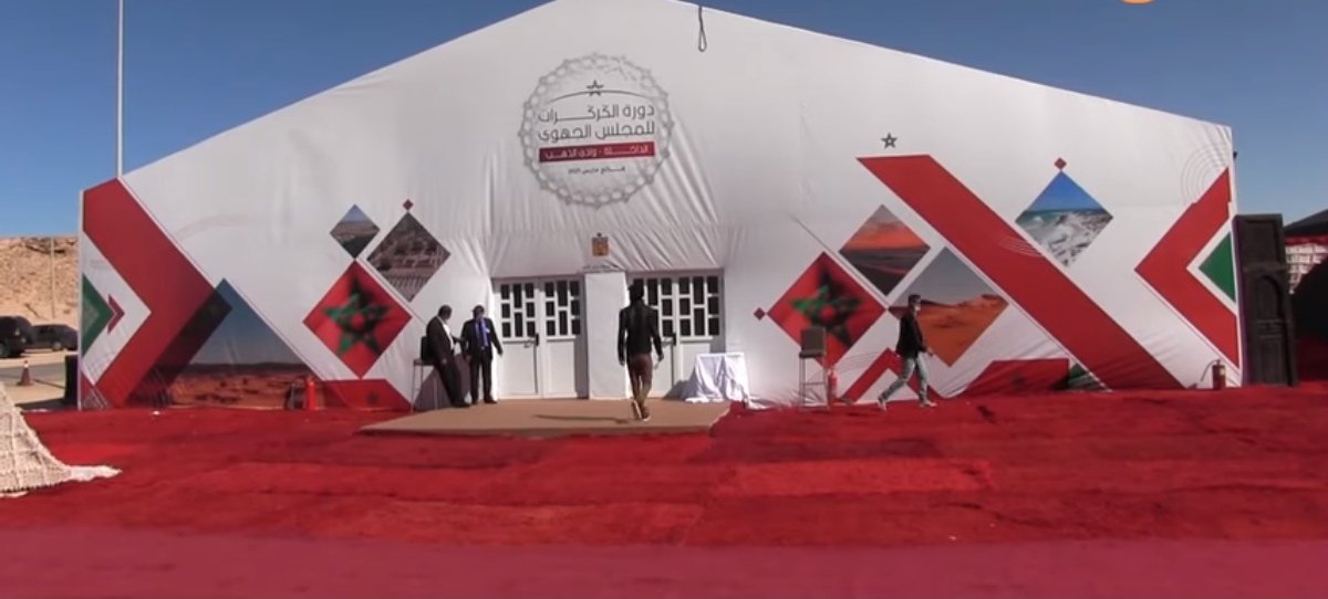 مجلس جهة الداخلة يبعث برسائل قوية من معبر الكركرات للبوليساريو و صنيعتها الجزائر(صور)