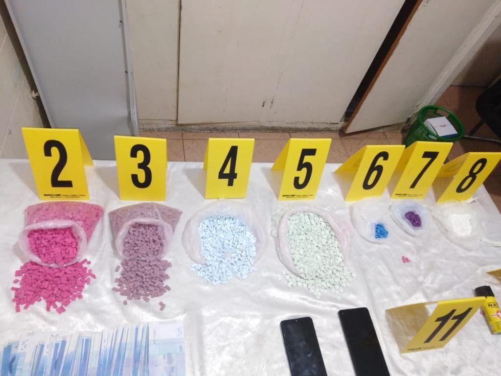 إجهاض عملية لترويج المخدرات و حجز 5000 قرص مخدر من نوع الاكستازي