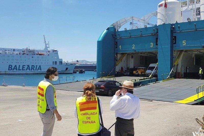 رغم قرار الاغلاق من السلطات المغربية،..رحلة بحرية استثنائية من المغرب إلى إسبانيا