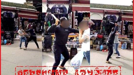 ولاية أمن البيضاء تتفاعل مع مقطع فيديو يظهر تعرض ضحية لاعتداء جسدي