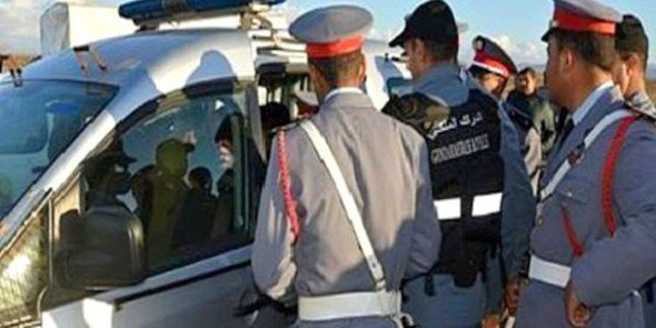 تبادل إطلاق النار بين الدرك الملكي و “قطاع طرق”