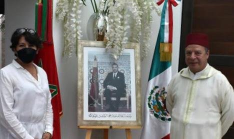 سفير المغرب بمكسيكو يتباحث مع وزيرة التعليم العمومي بالمكسيك