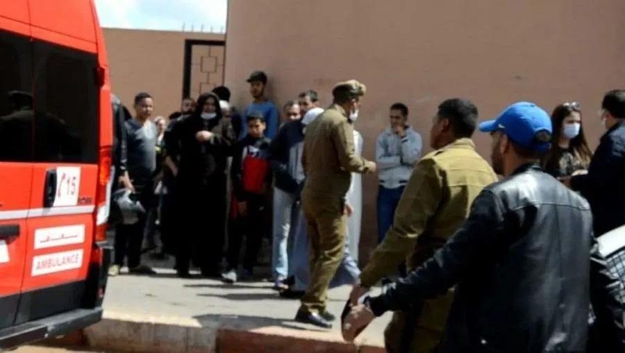 مراكش..بائع متجول غرس سكين في عنق عنصر من القوات المساعدة