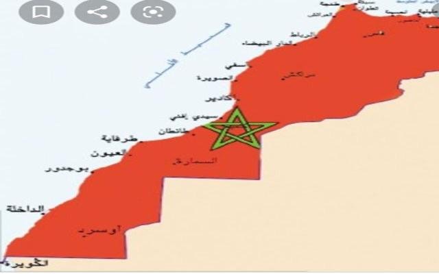 الإعلام الجزائري .. خريطة المغرب كاملة هبلات عصابة الجنرالات