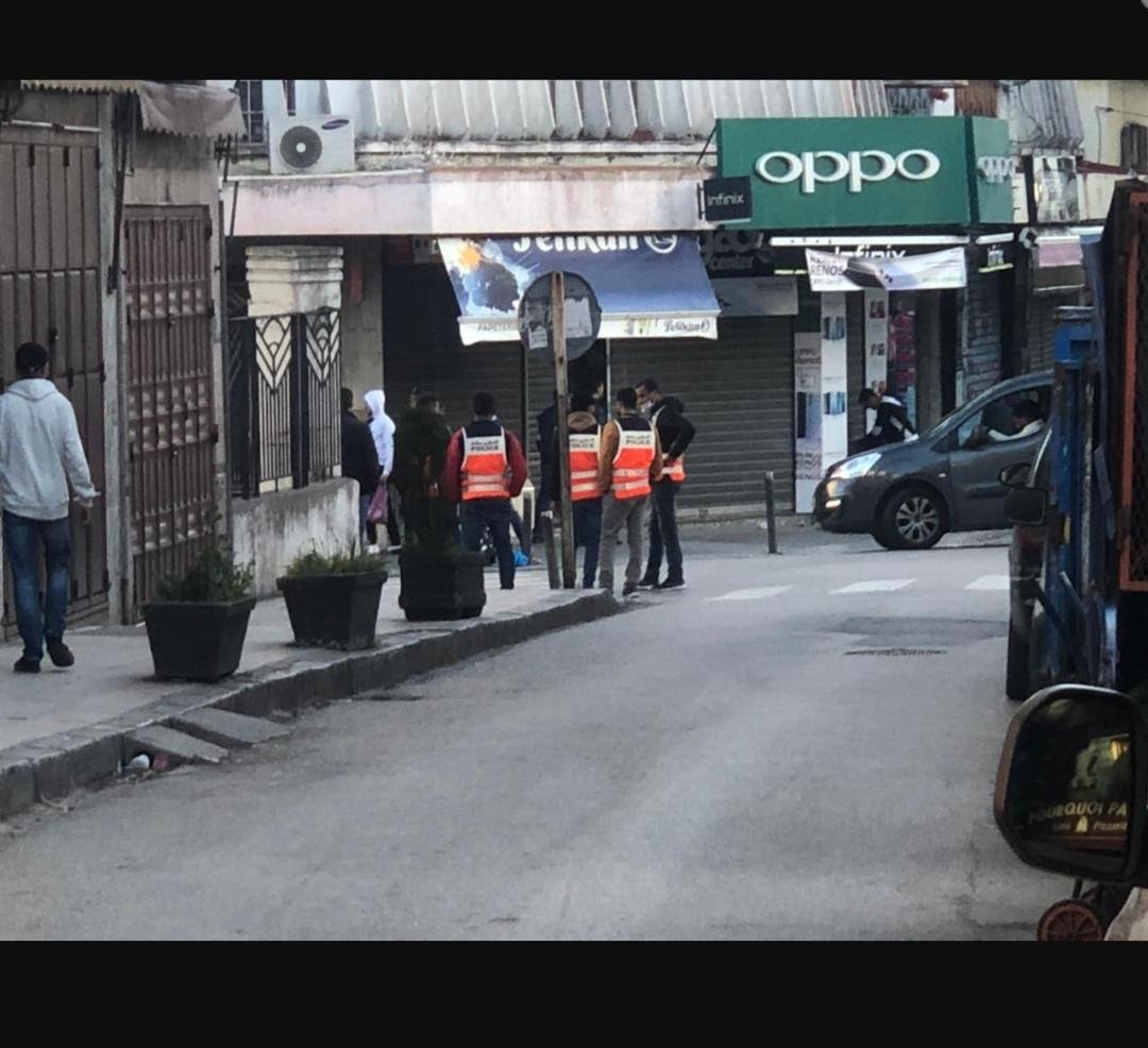 إعادة تمثيل تشخيص جريمة سرقة محل لبيع الحلي والمجوهرات بطنجة