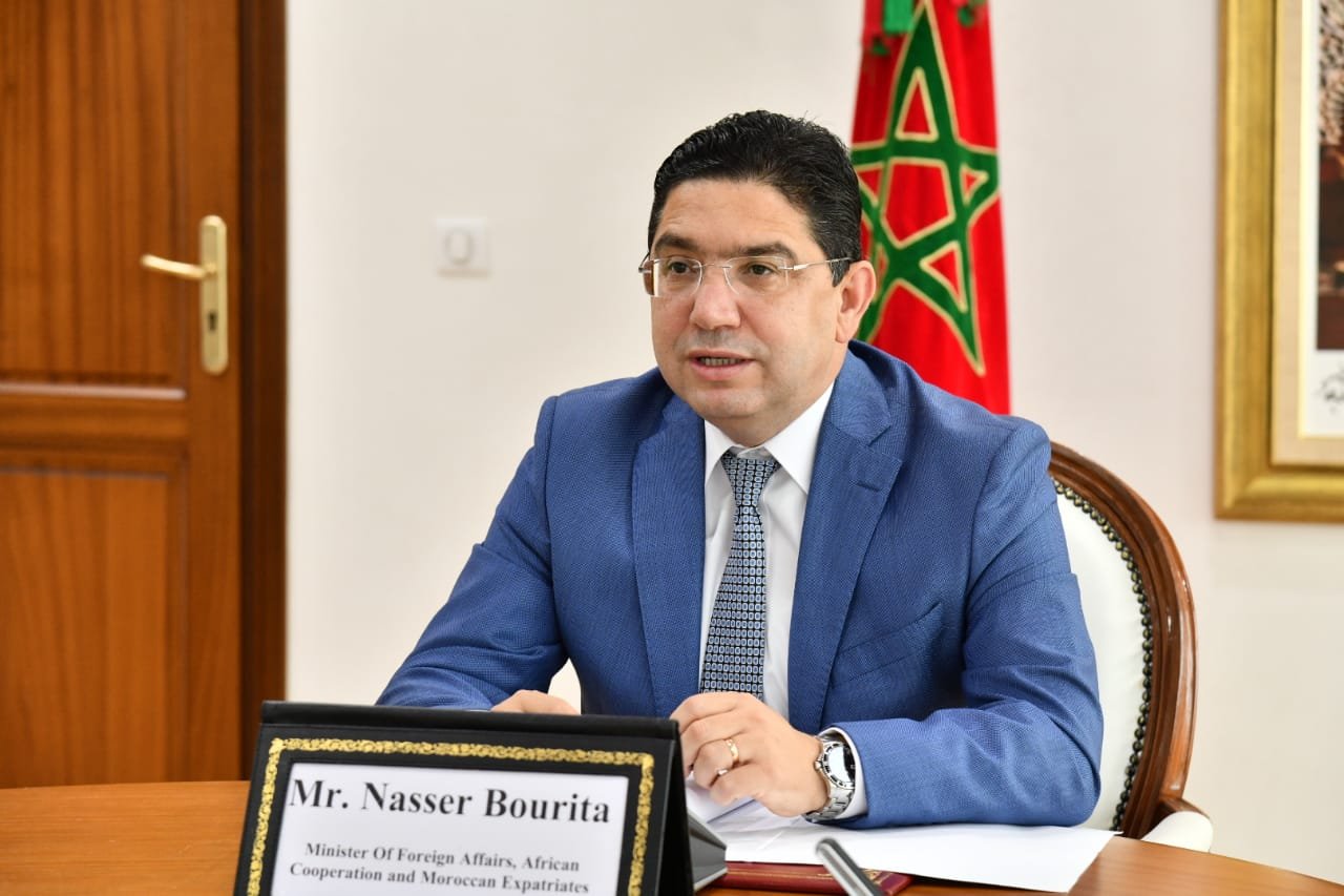 بوريطة يتباحث مع نظيره الفنلندي