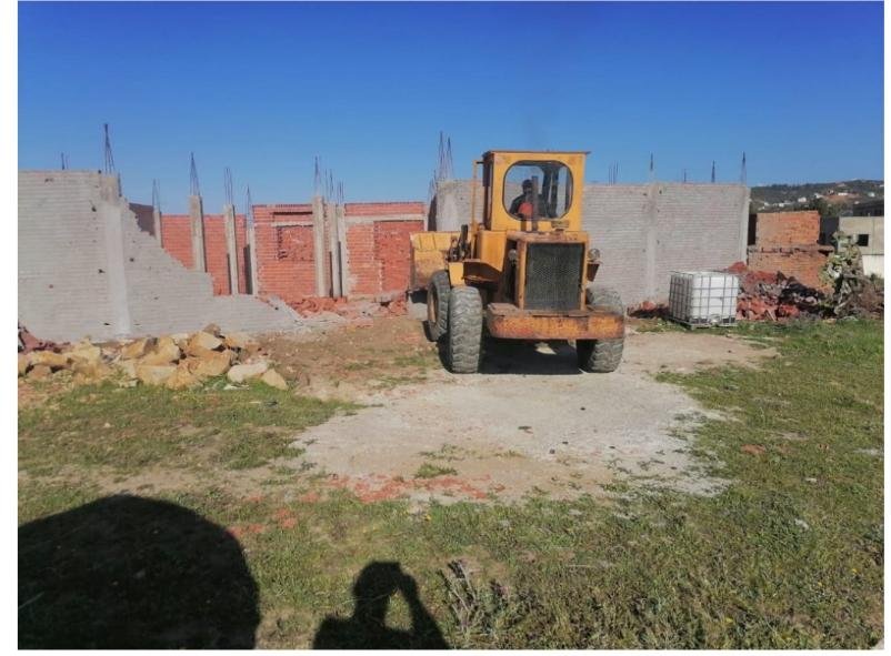 سلطات طنجة تهدم منازل وبنايات مخالفة بمنطقة الكوارت قيادة العوامة