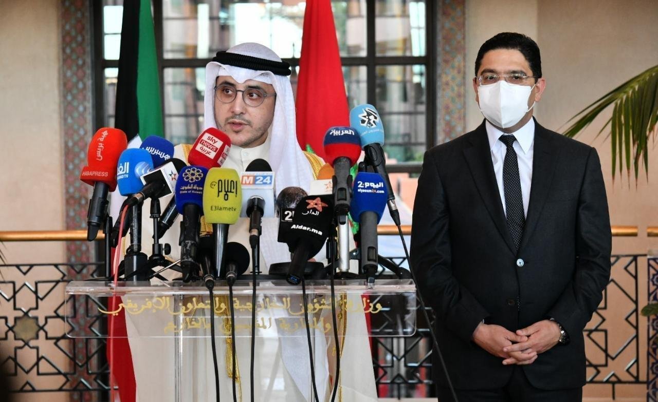 وزير الخارجية الكويتي: المغرب والكويت عازمان على إعطاء زخم مضاعف لعلاقاتهما