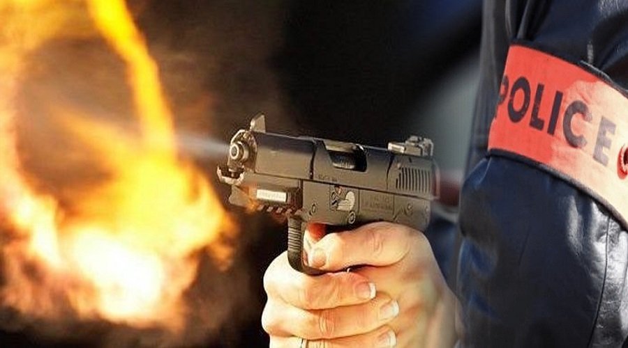 طلقة نارية تنهي عربدة شخص وكلب شرس