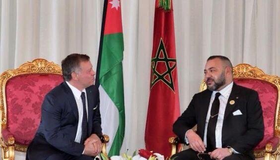 صاحب الجلالة يهنئ جلالة الملك عبد الله الثاني وجلالة الملكة رانيا العبد الله بمناسبة عيد استقلال بلادهما