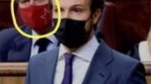 ارتداء نائب عن الحزب الشعبي الإسباني ”كمامة عليها العلم المغربي” يثير جدلًا واسعًا في إسبانيا