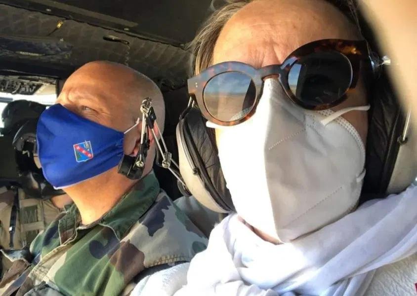 سفيرة فرنسا بالمغرب تشارك في مناورات عسكرية بين الجيش الفرنسي والقوات المسلحة الملكية